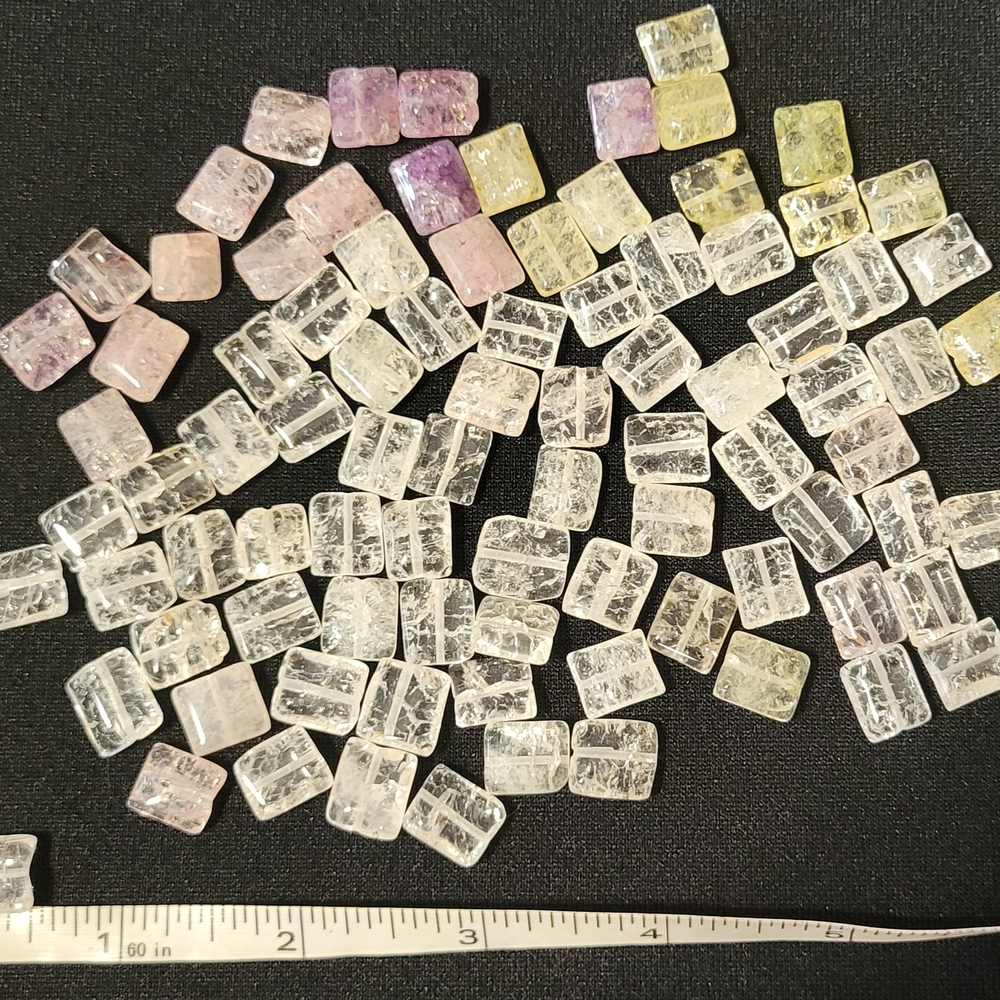 Crackle Glass Beads